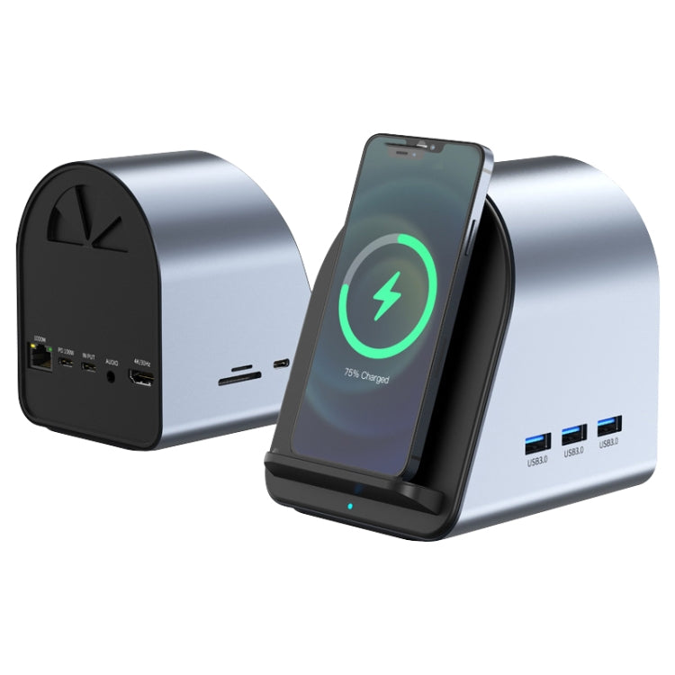อะแดปเตอร์ HUB USB-C / Type-C 10 in 1 รุ่น BYL-2211 รองรับชาร์จโทรศัพท์