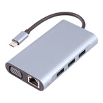 อะแดปเตอร์ HUB USB-C / Type-C 7 in 1 เป็น USB รุ่น BYL-2111U3