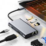 อะแดปเตอร์ HUB USB-C / Type-C 7 in 1 เป็น USB รุ่น BYL-2111U3