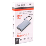 อะแดปเตอร์ HUB USB-C / Type-C 7 in 1 เป็น USB รุ่น BYL-2111U3