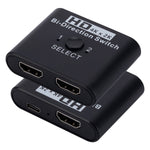 สวิตช์ HDMI สองทาง 2 In 1 Out ความละเอียด 4K HD รุ่น SL