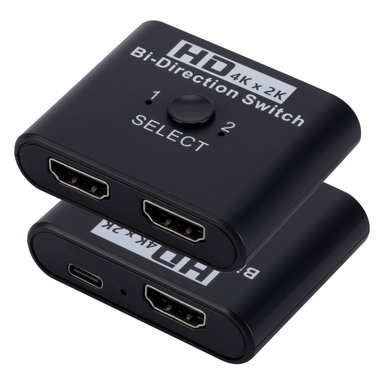 สวิตช์ HDMI สองทาง 2 In 1 Out ความละเอียด 4K HD รุ่น SL