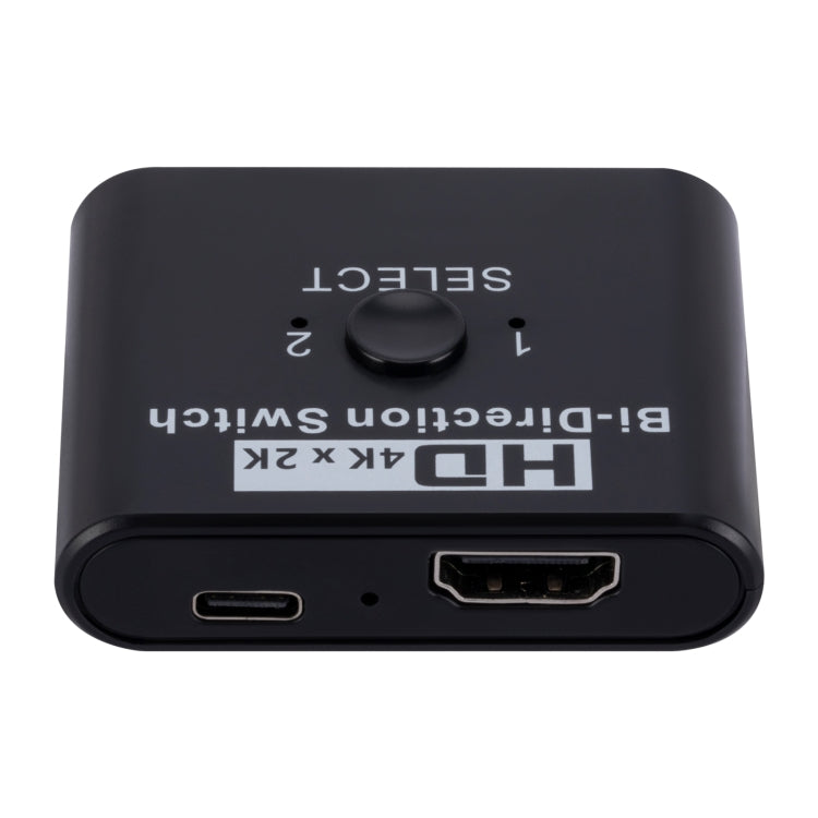 สวิตช์ HDMI สองทาง 2 In 1 Out ความละเอียด 4K HD รุ่น SL