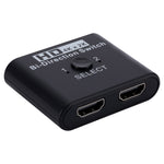 สวิตช์ HDMI สองทาง 2 In 1 Out ความละเอียด 4K HD รุ่น SL