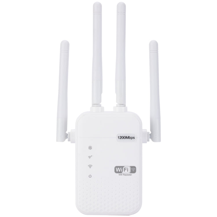 ZX-R08 ตัวขยายสัญญาณ WiFi 1200Mbps 2.4G/5G ดูอัลแบนด์ เครื่องขยายสัญญาณ WISP เราเตอร์กลางแจ้ง, ปลั๊ก US, 1200Mbps