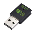 อะแดปเตอร์เครือข่าย USB 2 in 1 Bluetooth WiFi 600M รับสัญญาณ WiFi รุ่น 605
