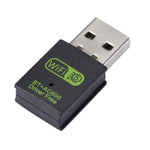 อะแดปเตอร์เครือข่าย USB 2 in 1 Bluetooth WiFi 600M รับสัญญาณ WiFi รุ่น 605