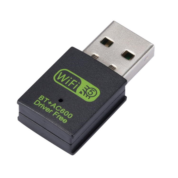 อะแดปเตอร์เครือข่าย USB 2 in 1 Bluetooth WiFi 600M รับสัญญาณ WiFi รุ่น 605