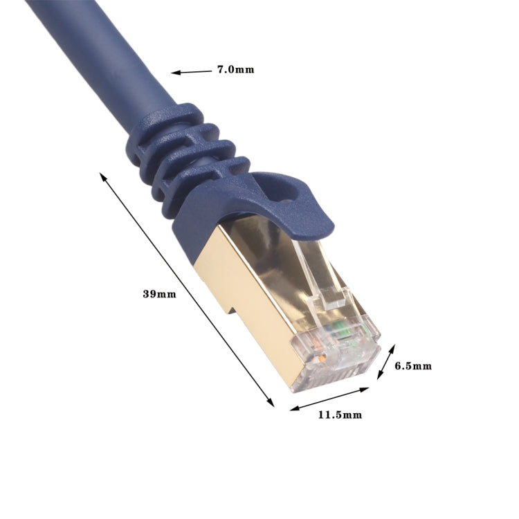 สายแลน CAT8 ความยาว 20 ม. สำหรับคอมพิวเตอร์ สวิตช์ เราเตอร์ RJ45