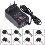 อะแดปเตอร์ปลั๊กผนัง 30W แบบยูนิเวอร์แซล ปลั๊ก EU พร้อมพอร์ต USB 5V 2.1A, จำนวน 6 ชิ้น ความยาวสายประมาณ 1.2 ม., ปลั๊ก EU