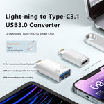 อะแดปเตอร์ 8 Pin เป็น USB-C / Type-C OTG, 8 Pin เป็น USB-C / Type-C