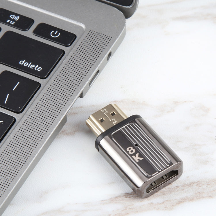 อะแดปเตอร์ HDMI ตัวเมีย 8K 60Hz เป็น DP ตัวผู้