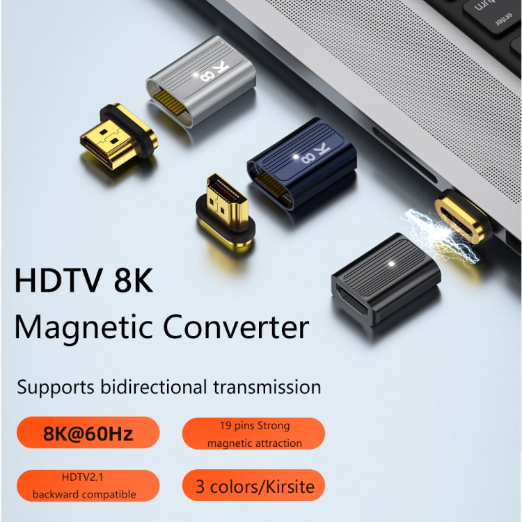 อะแดปเตอร์ HDMI ตัวเมีย 8K 60Hz เป็น DP ตัวผู้