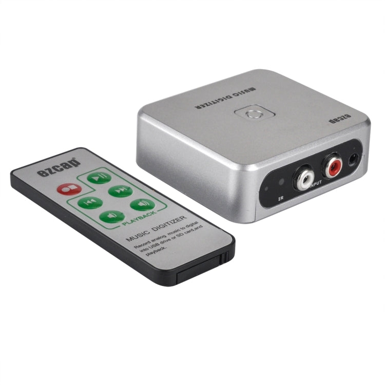 การ์ดอะแดปเตอร์บันทึกเสียง EZCAP241, เสียงอนาล็อก RCA R/L 3.5 มม. เป็น MP3 ตัวแปลงดิจิไทเซอร์เพลง