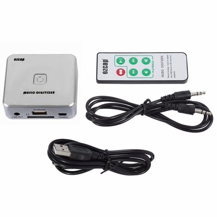 การ์ดอะแดปเตอร์บันทึกเสียง EZCAP241, เสียงอนาล็อก RCA R/L 3.5 มม. เป็น MP3 ตัวแปลงดิจิไทเซอร์เพลง