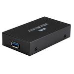 WIMI EC288 อุปกรณ์จับภาพวิดีโอ USB 3.0 HDMI 1080P กล่องสตรีม, ไม่ต้องติดตั้งไดรเวอร์