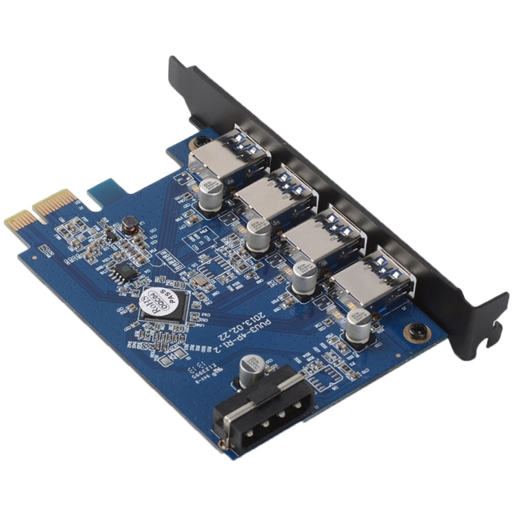 ORICO PVU3-4P การ์ด PCI Express USB3.0 4 พอร์ตสำหรับเดสก์ท็อป, USB3.0 4 พอร์ต