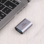 อะแดปเตอร์ USB 3.1 ตัวเมียเป็น USB-C / Type-C ตัวเมีย ความเร็ว 10Gbps