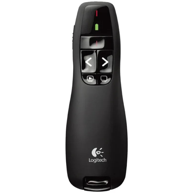 Logitech R400 รีโมทไร้สาย 2.4GHz สำหรับนำเสนอ PPT ปากกา, R400