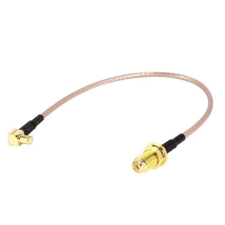อะแดปเตอร์ SMA ตัวเมียเป็น MCX ตัวผู้มุมฉาก สาย RF Coaxial RG316, SMA ตัวเมียเป็น MCX ตัวผู้