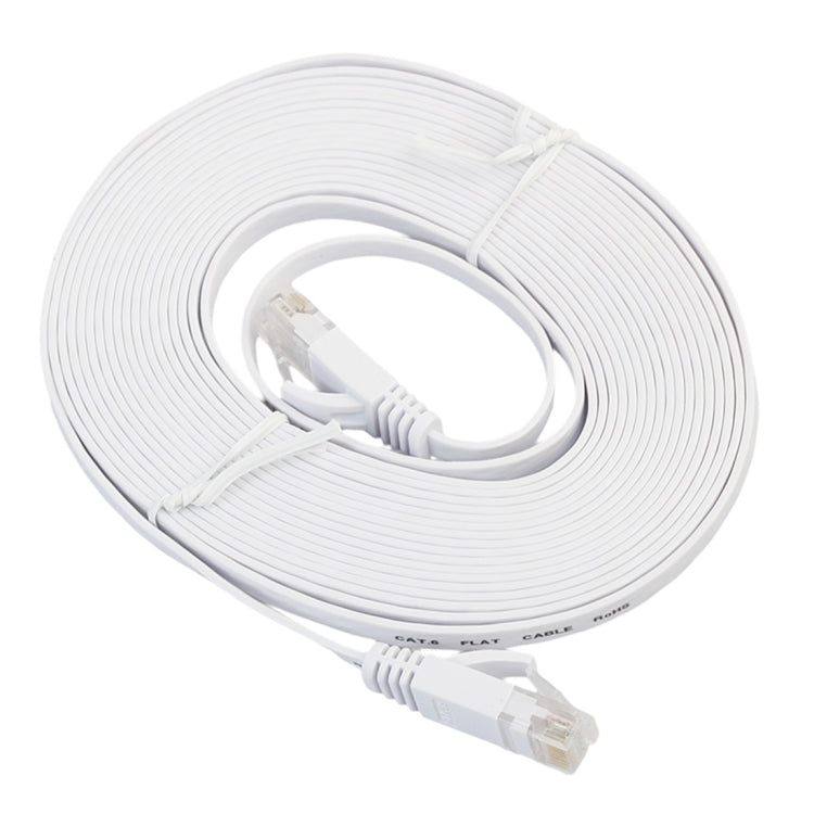 สายแลน CAT6 แบบแบนบางพิเศษ ยาว 5 เมตร หัว RJ45