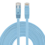 สายแลน CAT6 แบบบางพิเศษแบน ยาว 8 เมตร พร้อมหัวต่อ RJ45