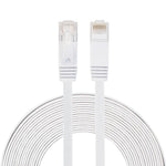 สายแลน CAT6 แบบบางพิเศษแบน ยาว 8 เมตร พร้อมหัวต่อ RJ45