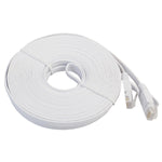 สายแลน CAT6 แบบแบนบางพิเศษ 15m, สายแพตช์ RJ45, ความยาว: 15m