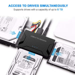 สายแปลง USB 3.0 เป็น SATA / IDE สำหรับฮาร์ดดิสก์ 2.5 นิ้ว / 3.5 นิ้ว SATA IDE HDD ความยาวสาย 1 เมตร รุ่น US160