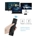 รีโมทคอนโทรลเมาส์อากาศแฟชั่น Q5 2.4G RF 3D ผิวแปรง