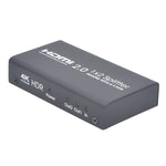 AYS-12V20 สวิตช์สปลิตเตอร์ HDMI 2.0 1x2 4K Ultra HD, 1x2 4K
