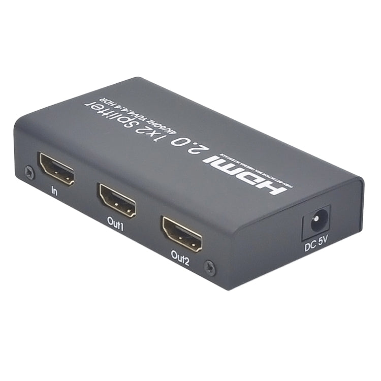 AYS-12V20 สวิตช์สปลิตเตอร์ HDMI 2.0 1x2 4K Ultra HD, 1x2 4K