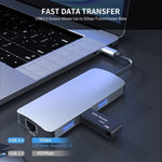 แท่นเชื่อมต่อ USB-C / Type-C เป็น USB 6-in-1 BYL-2209