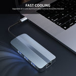 แท่นเชื่อมต่อ USB-C / Type-C เป็น USB 6-in-1 BYL-2209