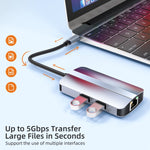 แท่นเชื่อมต่อ USB-C / Type-C เป็น USB 6-in-1 BYL-2203