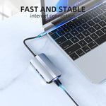 แท่นเชื่อมต่อ USB-C / Type-C เป็น USB 6-in-1 BYL-2203