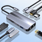 แท่นเชื่อมต่อ USB-C / Type-C เป็น USB 9-in-1 BYL-2206