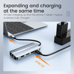 แท่นเชื่อมต่อ USB-C / Type-C เป็น USB 9-in-1 BYL-2206