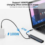 แท่นเชื่อมต่อ USB-C / Type-C เป็น USB 7-in-1 BYL-2303