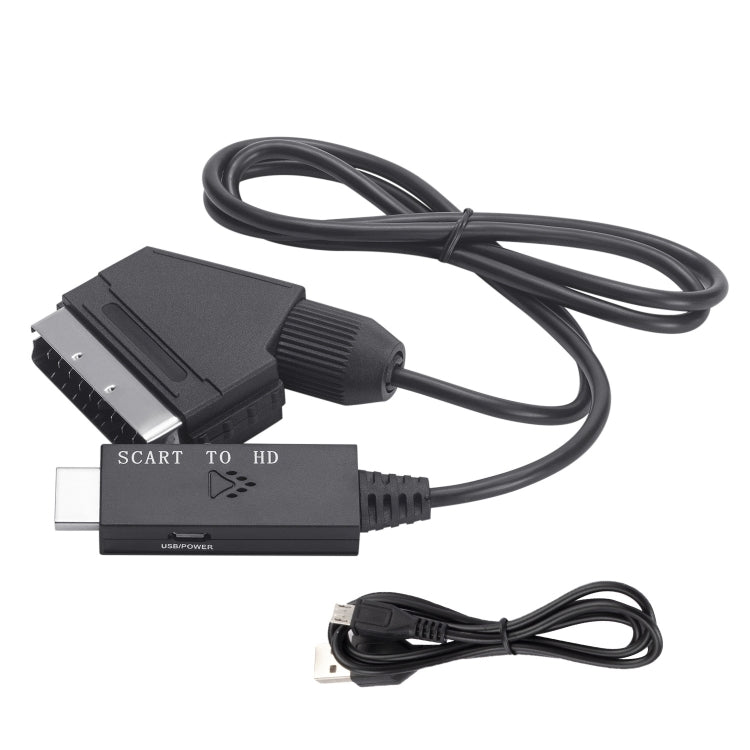สายแปลงสัญญาณ Scart เป็น HDMI รองรับวิดีโอและเสียง, Scart เป็น HDMI