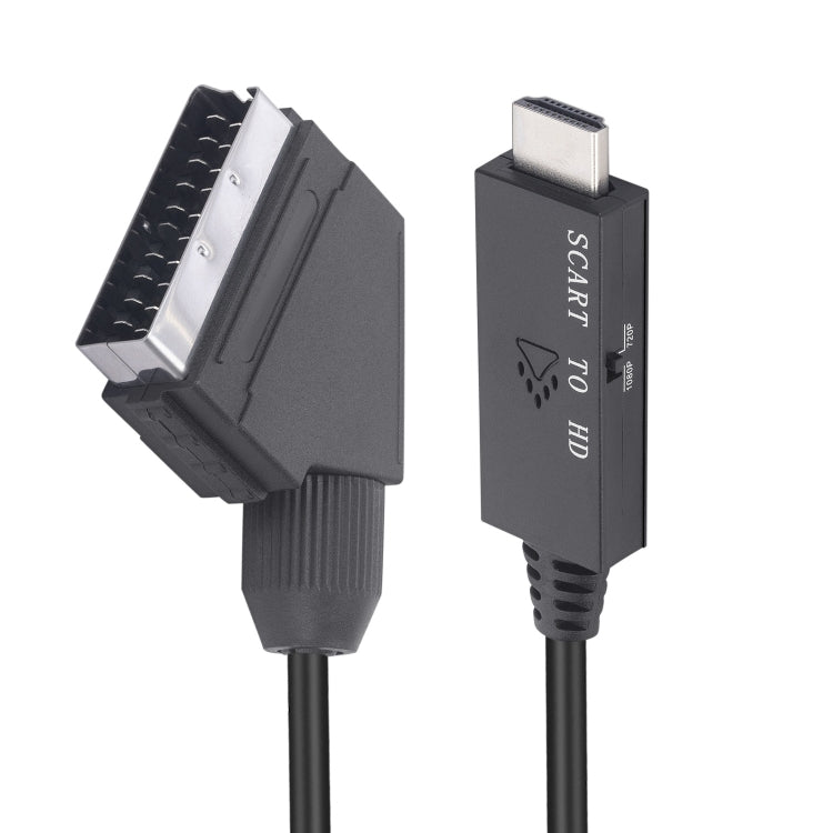 สายแปลงสัญญาณ Scart เป็น HDMI รองรับวิดีโอและเสียง, Scart เป็น HDMI