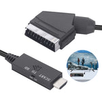 สายแปลงสัญญาณ Scart เป็น HDMI รองรับวิดีโอและเสียง, Scart เป็น HDMI
