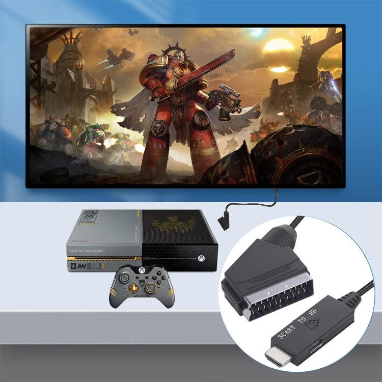 สายแปลงสัญญาณ Scart เป็น HDMI รองรับวิดีโอและเสียง, Scart เป็น HDMI