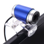 เว็บแคม HXSJ A860 30fps 480P HD สำหรับเดสก์ท็อป/แล็ปท็อป พร้อมไมโครโฟนดูดซับเสียง 10 ม., สายยาว 1.4 ม., A860 สีเทา, A860 สีน้ำเงิน, A860 สีแดง, A860 สีแดง+ดำ, A860 สีดำ