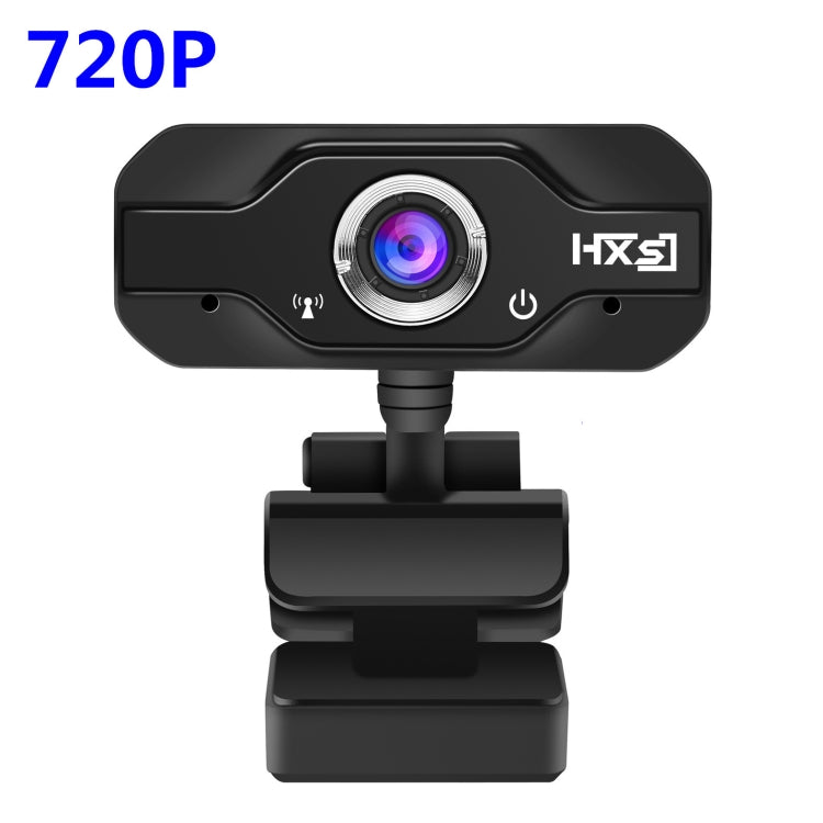 HXSJ S50 เว็บแคม HD 720P 30fps 100 เมกะพิกเซล สำหรับเดสก์ท็อป / แล็ปท็อป / สมาร์ททีวี พร้อมไมโครโฟนดูดซับเสียง 10 เมตร ความยาวสาย: 1.4 เมตร, S50