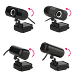 HXSJ S50 เว็บแคม HD 720P 30fps 100 เมกะพิกเซล สำหรับเดสก์ท็อป / แล็ปท็อป / สมาร์ททีวี พร้อมไมโครโฟนดูดซับเสียง 10 เมตร ความยาวสาย: 1.4 เมตร, S50