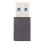 อะแดปเตอร์โลหะ USB 3.0 ตัวผู้ เป็น Type-C / USB-C ตัวเมีย, USB 3.0 ตัวผู้ เป็น Type-C ตัวเมีย