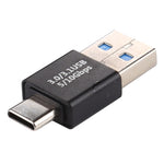 อะแดปเตอร์โลหะ Type-C / USB-C ตัวผู้ เป็น USB 3.0 ตัวผู้, Type-C ตัวผู้ เป็น USB 3.0 ตัวผู้