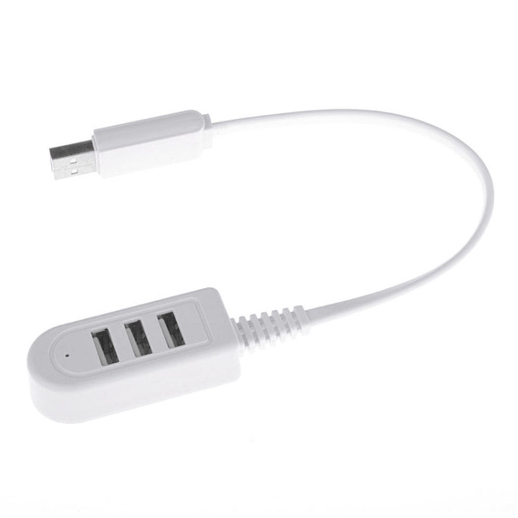 อะแดปเตอร์ HUB USB A ยาว 30 ซม. เป็น 3 พอร์ต USB ตัวเมีย ทำจาก TPE