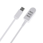 อะแดปเตอร์ HUB USB A ยาว 30 ซม. เป็น 3 พอร์ต USB ตัวเมีย ทำจาก TPE